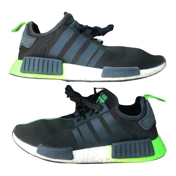 RARE adidas NMD R1 Star Wars Yoda Size 8.5 - Picture 1 of 16
